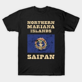 Northern Mariana Islands Country Flag T-Shirt